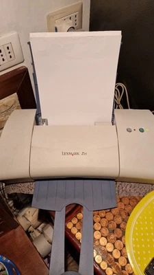 Stampante Lexmark Z25 Color Jetprinter con alimentatore originale e cartucce - Image 1 of 4