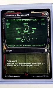 Magic The Gathering 2024 Magic The Gathering PIP Fallout Showcase #342 gestión de inventario - Imagen 1 de 2