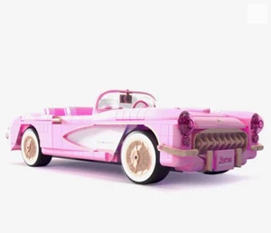 MEGA Barbie The Movie ’56 Corvette Stingray Collector Building Set HRY24 NEW!!! - Picture 1 of 12