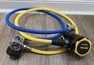Aqualung Legend 3 Octopus Atemregler Getriebe DIN 300 Stangen mit 2 Schläuchen - Bild 1 von 14