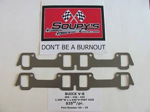 Buick V-8 Exhaust Gaskets (400-430-455) - Foto 1 di 1