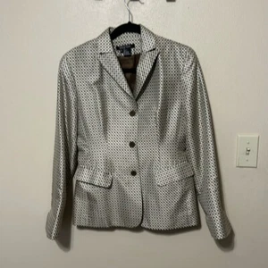 Etcetera Silk blazer jacket Size 4 - Picture 1 of 6