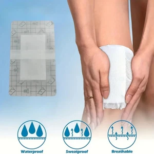 15CM X 9CM WATERPROOF CLEAR TRANSPARENT ADHESIVE WOUND DRESSING (PACK OF 5) - Picture 1 of 8