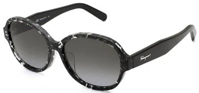 GAFAS DE SOL SALVATORE FERRAGAMO SF 885SA EN HABANA NEGRAS 006 57mm Foto 1 de 3