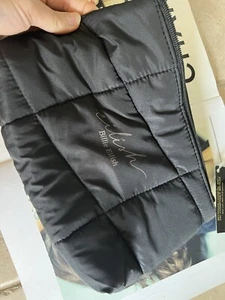 Billie Eilish Cosmetic Makeup Black Puffer Bag Case Pouch- NWT - Picture 1 of 4