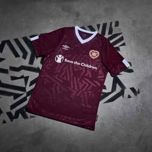 2019 20 HEART OF MIDLOTHIAN HOME FOOTBALL SHIRT ADULT MENS HEARTS FC *BNWT* - Picture 1 of 7