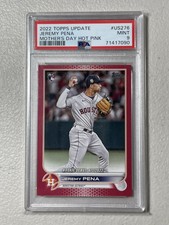 2022 topps update JEREMY PENA /50 RC  mother’s day  pink SP