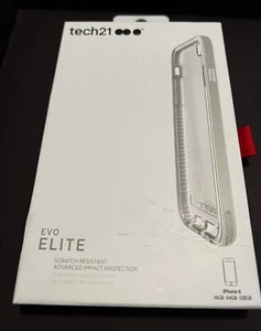 Impact Protection Case for iPhone 6/6s - Clear PLUS FREE SCREEN PROTECTOR - Picture 1 of 5