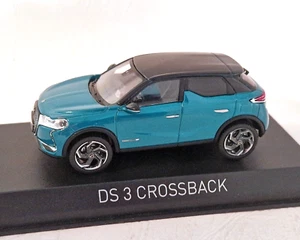 DS 3 Crossback, blau-Metallic, Dach schwarz, 2019, NOREV 1:43 - Picture 1 of 3