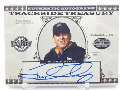 2008 Wheels American Thunder RON HORNADAY Trackside Treasury Auto NASCAR Truck - Image 1 of 4