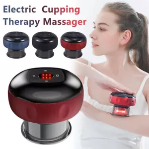 Máquina de terapia de raspado al vacío de succión masaje con ventosas eléctrica inteligente de 12 niveles - Imagen 1 de 17