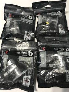 Qty 4 keeney 272828 1/2”X1/4” quarter turn valve. Rc - Picture 1 of 4