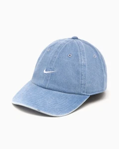 Gorra de mezclilla azul desteñida Nike Club para hombre talla L/XL HF0383 429 - Imagen 1 de 8