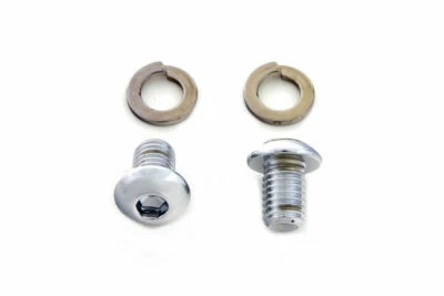 Kit de montaje de soporte de asiento V-Twin cromado para Harley Davidson  Foto 1 de 2