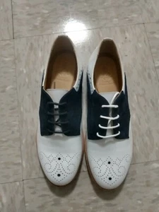 The Office Of Angela Scott Oxford Shoes Size 7 - Picture 1 of 7