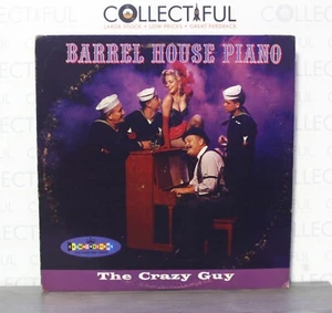 CRAZY GUY -  BARREL HOUSE PIANO - CROWN 1960 *CHEESECAKE* LP RECORD🔥 - Picture 1 of 2