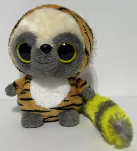 Yoohoo and Friends Aurora Bush Baby Plüschtier 6 Zoll Stofftier Große Augen Neonschwanz - Bild 1 von 3