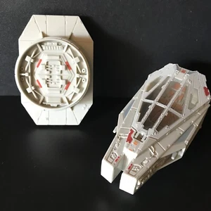 Star Wars Legacy Millennium Falcon Escape Pod Mini Fighter Shuttle & Hatch Door - Picture 1 of 16