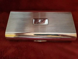 Rare Cartier Sterling Sterling Cigar Box 1960's Vintage & Authentic - Picture 1 of 11