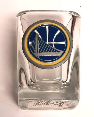 Golden State Warriors NBA Basketball Square Shot Glass New Cover