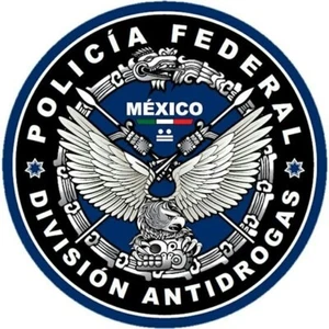 Mexican Federal Police Narcotics Division Self-adhesive Vinyl Decal - Bild 1 von 1