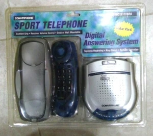 Conairphone Sport Telephone Digital Answering System Tad2012cbrb Royal Blue - Picture 1 of 4