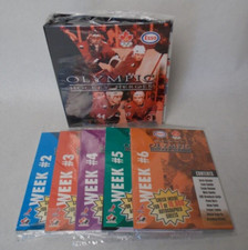 Olympic Hockey Heroes Esso Binders Week 1,2,3,4&6 Sealed Wk 5 NIOB Nagano Japan