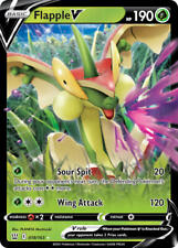 Flapple V 018/163 SWSH Battle Styles Holo Ultra Rare Pokemon Card MINT TCG