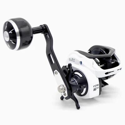 CAMEKOON 400 Size Saltwater Baitcasting Fishing Reels 7.2:1 High Speed 35LB Drag - Image 1 of 4