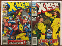 1993 X-Men Adventures Season I #9 & 10 Marvel Comics High Grade Bagged & Boarded