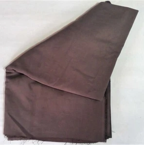 Cotton Brushed Twill Fabric - Medium Weight - Brown - 3 Yards - Picture 1 of 2