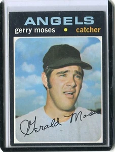 Topps Baseball 1971 # 205 Gerry Moses, Angels - Ex - Imagen 1 de 2