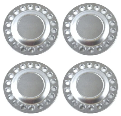 Комплект серебристых центральных колпаков ступицы колеса 16 дюймов для Volkswagen VW BEETLE BUG 1998-2005 годов выпуска - Изображение 1 из 4