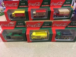 coca cola diecast vintage vehicles