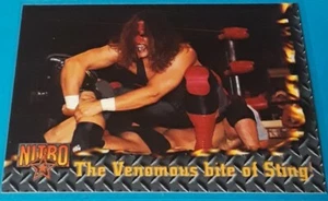 1999 Topps Nitro WCW NWO STING Card The Venomous Bite #66 Base Vintage WWE AEW - Bild 1 von 1