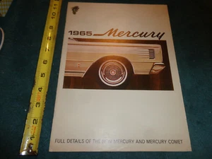 Mercury 1965 folleto de ventas de línea completa/catálogo original del cometa Montclair - Imagen 1 de 12