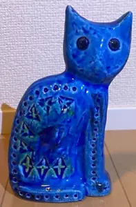 Flavia Bitossi Rimini Blue Cat Work Made In The Ceramic Workshop of Montelupo 15 - Bild 1 von 8