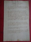 17?? MANUSCRIT ALSACE VOSGES ACTE NOTARIE TESTAMENT CONTRAT INVENTAIRE ? 