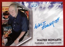 DOCTOR WHO TRILOGY - WALT HOWARTH Autograph Card DWT-A15 - Strictly Ink 2006