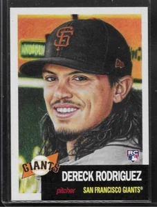 2018 Topps Living Set # 72 DERECK RODRIGUEZ Rookie RC San Francisco Giants b - Picture 1 of 1