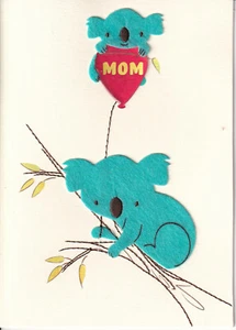 PAPYRUS VALENTINES CARD NIP MSRP $7.95 KOALA BEARS CARD (N27) - Picture 1 of 2