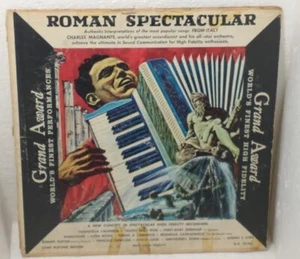 1966 GRAND AWARD Records:ROMAN SPECTACULAR LP Songs From Italy #GA33-361 - Imagen 1 de 10