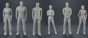 Fast and Furious Set 2 Gisele Jakob Ramsey Luke Mr. Nobody Neves 1:18 3D Printed - Picture 1 of 4