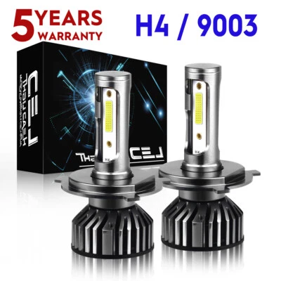 H4 LED Headlight High Low Beam Bulbs White Globes Kit For Ford Ranger 2006-2015 - image 1 of 4