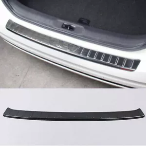 1X For Nissan Altima 2019-2022 Black Rear Bumper Outer Sill Plate Protector Trim - Picture 1 of 5
