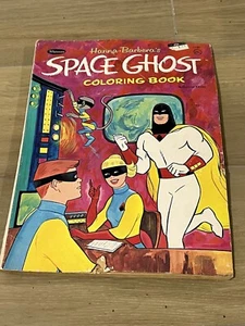 VINTAGE SPACE GHOST SELTENES HANNA BARBERA MALBUCH WHITMAN GEBRAUCHT GUT 1967 - Bild 1 von 15