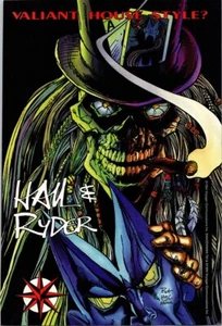 Valiant Comics Haul & Ryder gerahmt Original Zauberer der Leitfaden zur Comicsseite 1994 - Bild 1 von 7