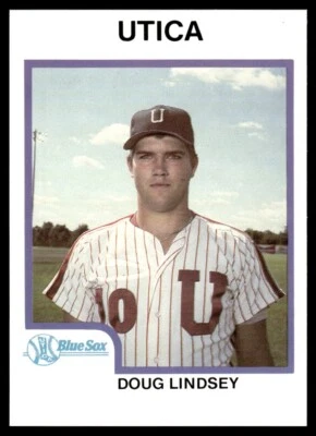1987 ProCards Doug Lindsey Utica Blue Sox #2714 - Image 1 of 2