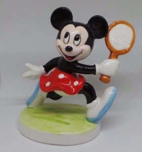 Disney Sammlerstück: Minnie Mouse spielt Tennis 5 Zoll groß - Bild 1 von 2