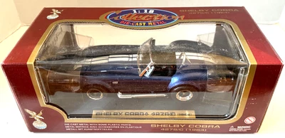 Road Legends 1:18 литой синий 1964 Shelby Cobra 427S/C новый в коробке спортивный автомобиль - Изображение 1 из 4